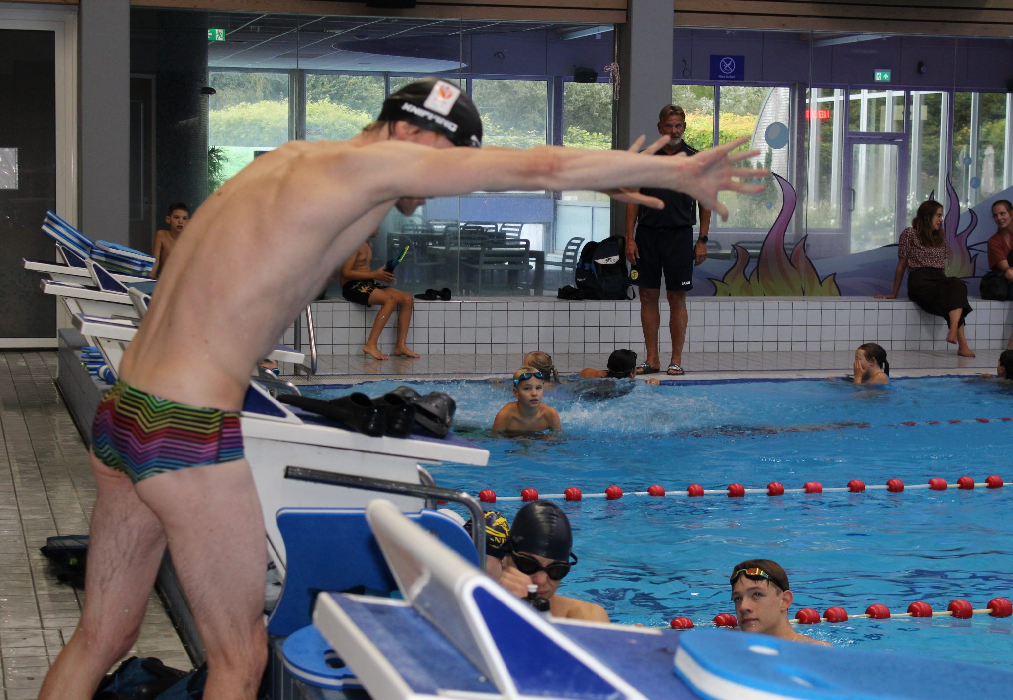 Zwemclinic met Olympische zwemmer