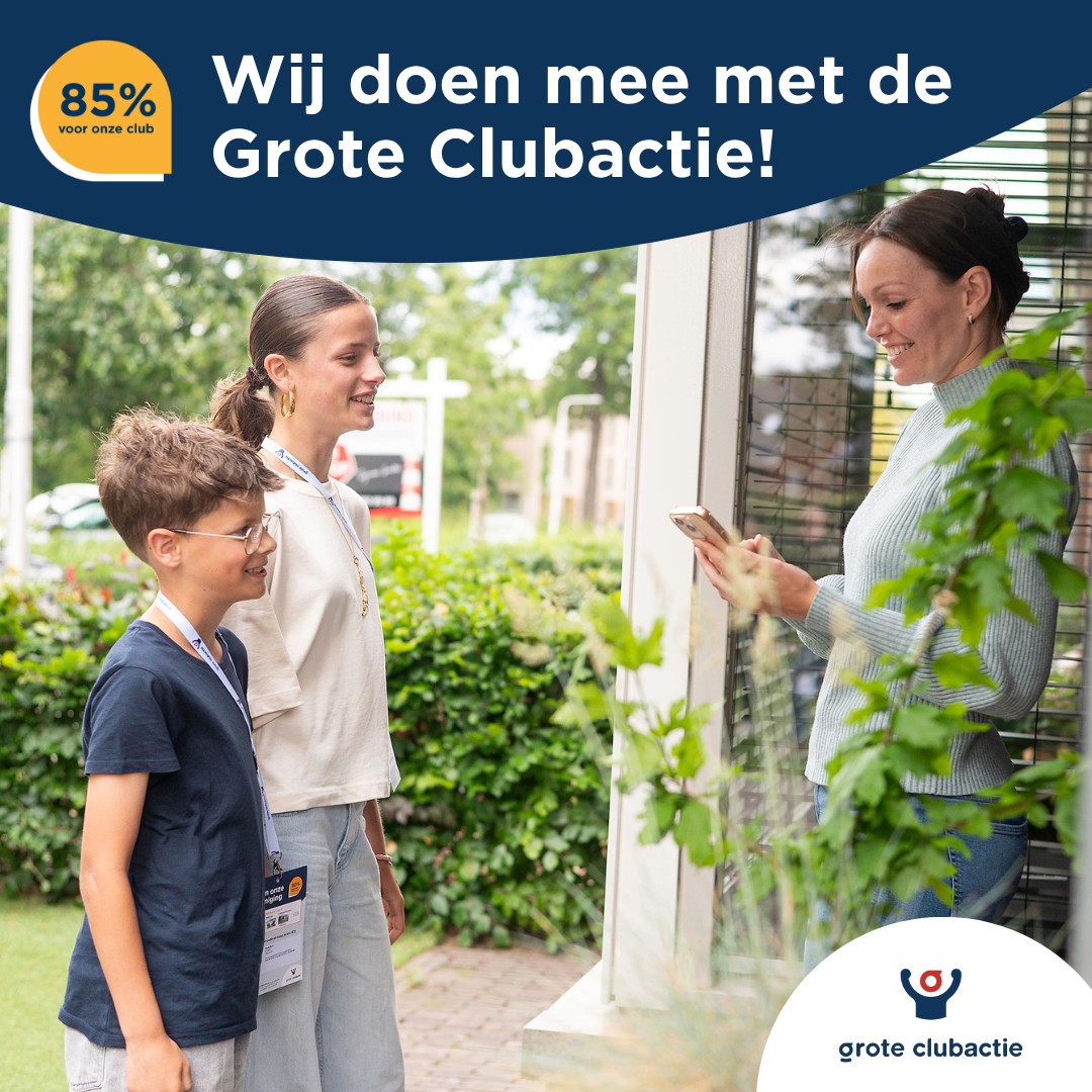Grote Clubactie van 19 september tot 27 oktober